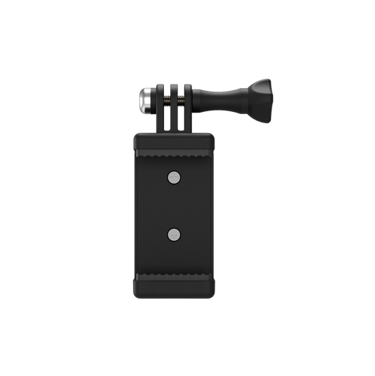 Pivo Action Mount, versatile smartphone and camera clamp with universal design and lightweight ABS construction.